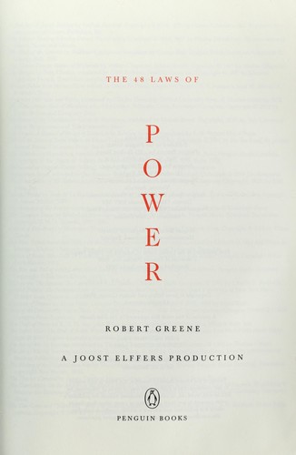 The 48 Laws of Power — Robert Greene